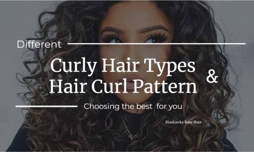 Different beteewn Curly Hair Types and Hair Curl Pattern