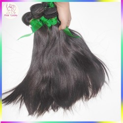 Sample Hair 100% Virgin Raw Sleek Straight Armenian Bouncy Straight Hair Natural Color 100g Accept Paypal