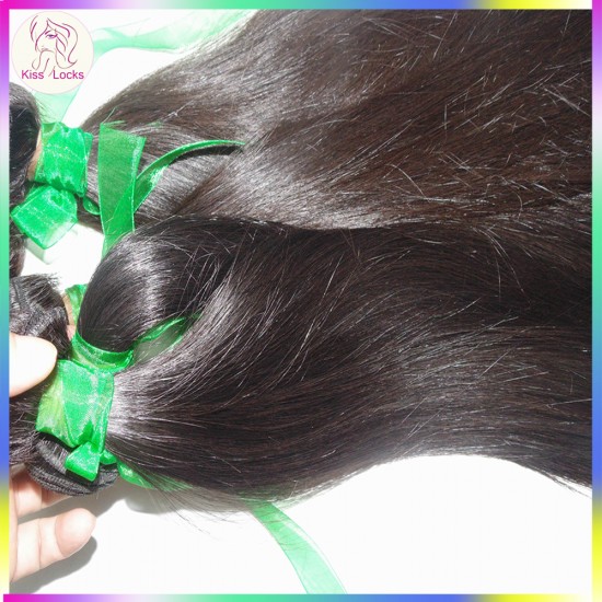 Legit Locks Kiss Vendor Grade 10A Natural Unprocessed Armenian Straight Human Hair 300g/lot No Acid process