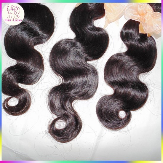 Flawless NEW Ocean Body Wave Grade 10A Brazilian Virgin Human Hair 3pcs/lot(300g) No Tangle No Matting No Fillers