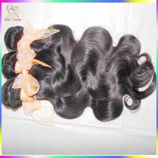 Flawless NEW Ocean Body Wave Grade 10A Brazilian Virgin Human Hair 3pcs/lot(300g) No Tangle No Matting No Fillers