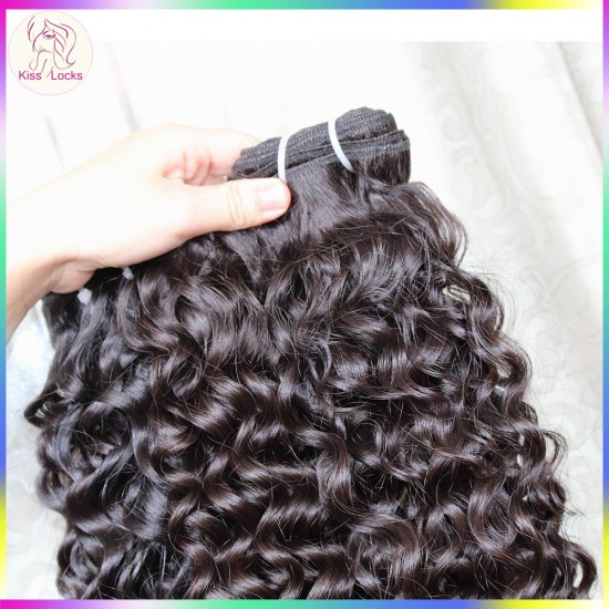 Reliable Raw Hair Supplier 4pcs/lot 10A Deep wavy Curly Original Burmese Human Hairs NO Acid Boiling