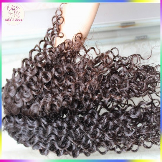 Reliable Raw Hair Supplier 4pcs/lot 10A Deep wavy Curly Original Burmese Human Hairs NO Acid Boiling