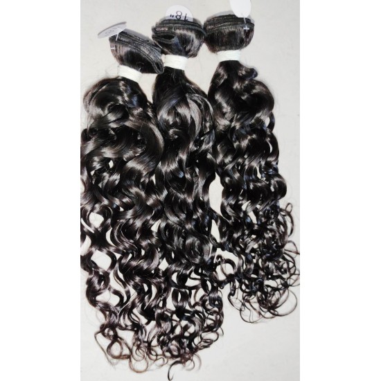 New texture new feeling single donor Raw Hair Burmese natural loose romance curly 3 bundles/lot No Blend No fillers