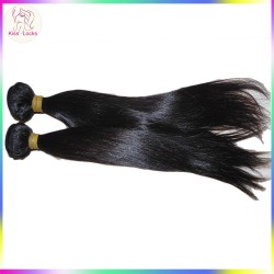 BEST Quality Double Weft Cambodian 10A Virgin Straight Human Hair 2pcs/lot Bundles deal RAW Unprocessed