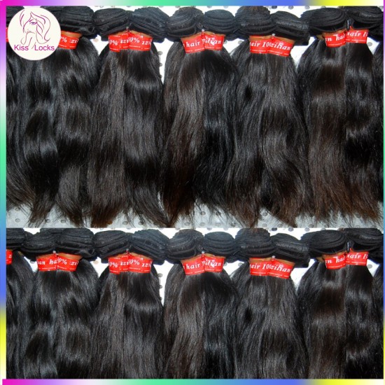 Celebrity Extensions Nice bundles Virgin raw Eurasian Natural hair Natural straight 3pcs/lot Crochet Wefts