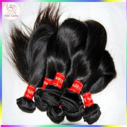 Celebrity Extensions Nice bundles Virgin raw Eurasian Natural hair Natural straight 3pcs/lot Crochet Wefts 