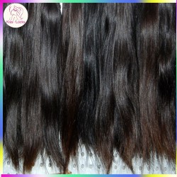 Gaga Deals Unprocessed Eurasian natural straight hair 1 piece/lot Sample Hair 100gram 1 bundle Weave Weft