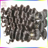 NEW Sale Filipino Natural Loose Deep wave Virgin hair Extensions,4pcs/lot Big Curly Twisted Try this one!