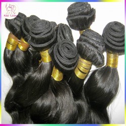 Premium Quality Virgin Filipino Loose wave hair 4pcs/lot,12"-30" 10A Human Hair Weft Kiss Locks Products