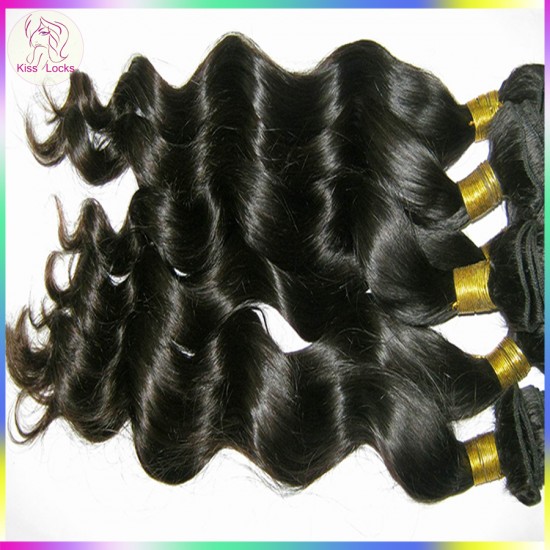 10A Premium Quality Virgin Filipino Loose wave hair 4pcs/lot,12-30 10A Human Hair Weft Kiss Locks Products