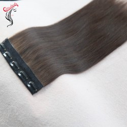 Clip ins Raw Hair extensions 120g/pack 7pcs/set different color options Top quality single donor hair double drawn 