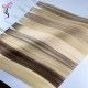 New Arrival Single donor double drawn Genius Thinner wefts hair extension seamless comfortable Luxury weaves 100g