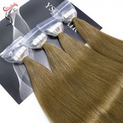 Raw Hair Tape-ins Tape ins extensions Luxury quality European style seamless glue extension 100g 40pcs