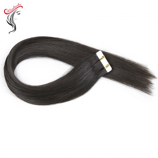 Raw Hair Tape-ins Tapein extensions Luxury quality European style seamless glue extension 100g/pack colors available