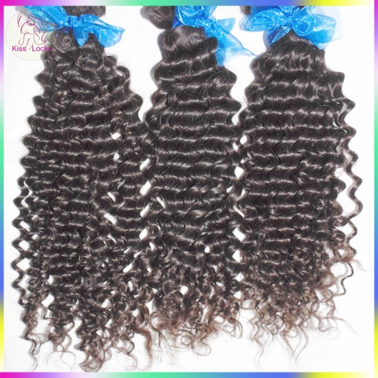 10A Top unprocessed Indian Tight Curly Virgin Hair 4pcs/lot(400g) KissLocks Weave Bundles G Star Raw