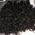 Natural Raw Temple Virgin Indian loose deep wave natural curly weave 2/3 bundles Cool deals