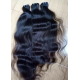 New arrival INDIAN raw natural wave wavy unprocessed human hair extensions 3 bundles great deals great weaves