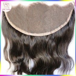 Body Wave Frontal 13"x4" HD Transparent laces Virgin Raw natural hairs preplucked