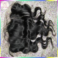 Newly made HD transparent Lace Virgin RAW hair frontals 13"x4" Body Wave Texture 