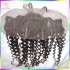 No Bad Smell Lace Hair Frontal Swiss Lace HD/transparent Virgin Human Hair deep wave curly texture