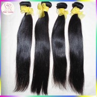 New Brand Pure 4 Bundles Natural Straight Unprocessed Virgin Laotian Human Hairs Raw Beauty Star