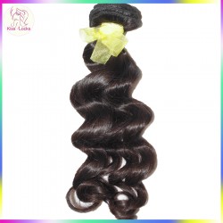 Real Human Hair BEST Laotian Deep Loose Curly Virgin Hair Weaves 3 bundles Deal Clean Wefts Alibaba Market