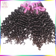 3 bundles Malaysian Italian Deep Curls Virgin Human Hair 300g Full Natural Colors Vivid Cute Style