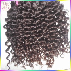 3 bundles Malaysian Italian Deep Curls Virgin Human Hair 300g Full Natural Colors Vivid Cute Style