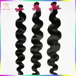 Boutique KissLocks Unprocessed virgin hair 3 bundles malaysian Deep Body wave 26"-36" Long weave 