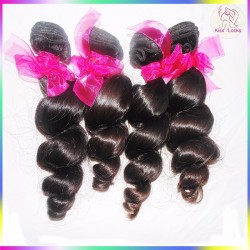 Inspiring Queen Style 2 bundles Raw Virgin Loose Waves Mink Malaysian Hair Weave Bundles No Silicon Process