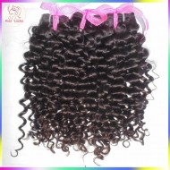 Oceanic Flower Curls Unprocessed Italian Curly Malaysian Human Hairs 3pcs/lot Machine Wefts No Corn Chip Smell