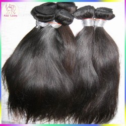 Pure Virgin Malaysian Natural Straight Hair Weave 3pcs/lot Great Luster RAW KissLocks Famous Hair Brand