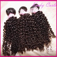 New Arrival Virgin human hair weave Mongolian kinky curly texture 3pcs/lot (300g) tight small curls Beauty RAW