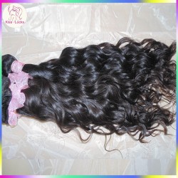 Crochet Wet and Wavy Style 2pcs/lot Ocean Water Wave Mongolian Virgin Raw Hair Weave Spring Curl Kiss Locks Raw hair Company