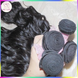 100g Unprocessed 10A Mongolian virgin water wave hair 1 bundle Sample Hair Kiss Locks Brand New Best Quality