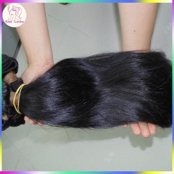 Full Cuticle Instact Real Natural Single Donor Raw Virgin Persian Straight Hair Weave 3pcs/lot Trustworthy Vendor