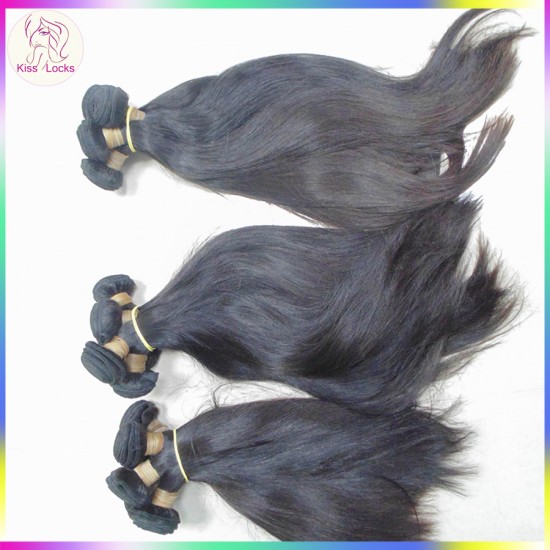 Full Cuticle Instact Real Natural Single Donor Raw Virgin Persian Straight Hair Weave 3pcs/lot Trustworthy Vendor