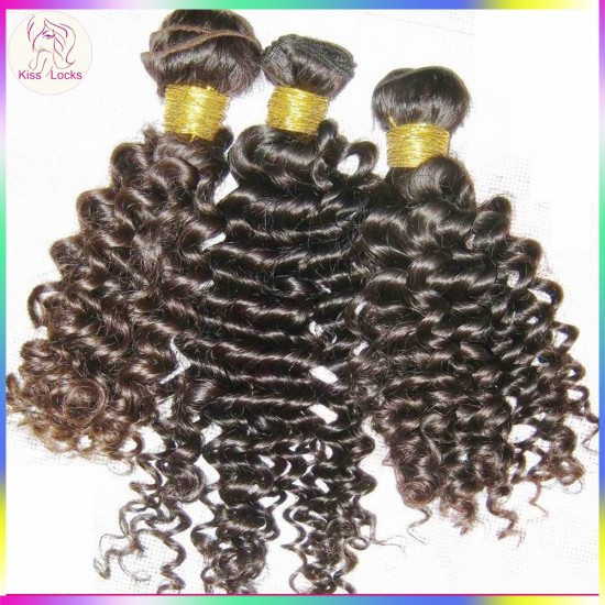 4 bundles BEST Deal 10A Peruvian Virgin Human Hair Deep Tight Curly Extension Weaves 12-28 WetKiss Beauty Boutique 2023