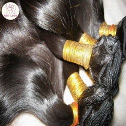 100% Peruvian virgin Hair 1 bundle 100g More Wavy Weaving Smooth Body Wave KISS LOCKS Five Star Supplier