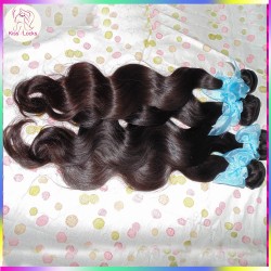 Wow Africian Beauty RAW Russian Virgin Hair Wefts Body Wave Four Bundles Deal High Quality