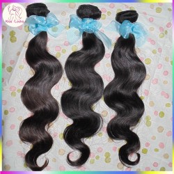 100% Human Virgin RAW russian hair wavy texture 3 bundles Deal Medium Brownish luster Durable Quality Brands