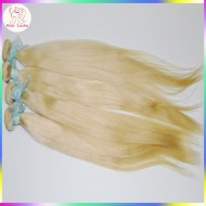 Caucasian Celebrity Style 100% Virgin Russian Silky Straight Blonde #613 Weave 4pcs/lot Great Quality 