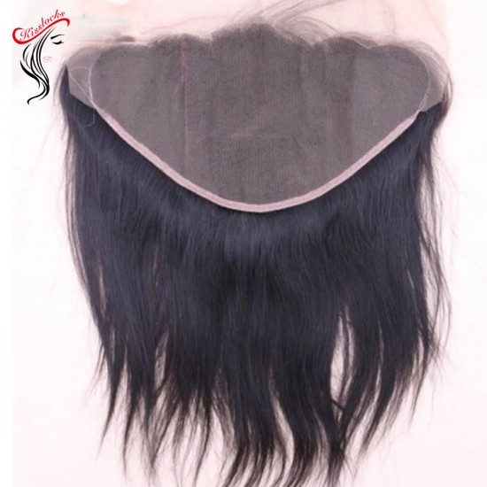 HD transparent lace 13x6 Big Size Lace frontal Raw Straight Hair Grade 10A Unprocessed (ship within 2 days)