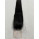 2X6 Kim Closure deep parting space Raw Straight Hair Single Donor Human Hair HD Lace Small Knots