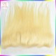 Kiss Locks Blonde #613 Straight hair 13x4 Frontal (newly made) Wtih Baby Hair Transparent color Lace 1 pack/lot Express shipping