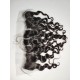 clearance sale short wavy curls 13x4 Medium brown lace frontal Special offer free Fedex shipping 1 pack