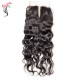 Kiss Locks Raw unprocessed water wave hair Lace Top Closure 4x4 Virgin Peruvian Mongolian Hair Types Cuticles aligned Free parting