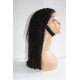 kinky Curly Wig Raw Virgin human hair lace frontal wigs Natural color Heavy 180% density with baby hairs Preorder