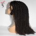 kinky Curly Wig Raw Virgin human hair lace frontal wigs Natural color Heavy 180% density with baby hairs Preorder